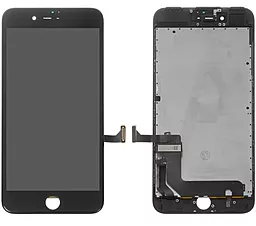 Дисплей Apple iPhone 7 Plus с тачскрином и рамкой, (TFT), Black