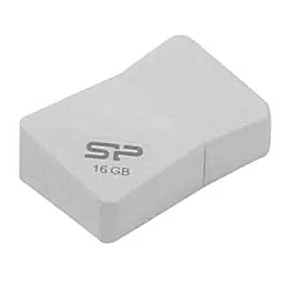 Флешка Silicon Power 16Gb Touch T08 White USB 2.0 (SP016GBUF2T08V1W) - миниатюра 4