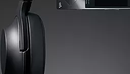 Наушники Sony h.ear on MDR-100AAP (MDR100AAPB.E) Black - миниатюра 7