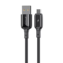 Кабель USB Proove Flex Metal 12w micro USB cable Black (CCFM20001301)