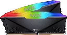 Оперативная память Apacer 16GB (2x8GB) DDR4 3000MHz NOX RGB (AH4U16G30C08YNBAA-2)