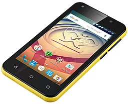 Мобільний телефон Prestigio PSP 3403 Wize L3 Yellow - мініатюра 6