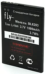 Аккумулятор Fly DS120 / BL6203 (1000 mAh) 12 мес. гарантии - миниатюра 2