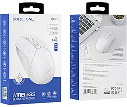 Компьютерная мышка Borofone BG5 Business White - миниатюра 4