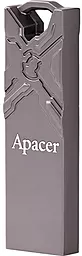 Флешка Apacer AH13F 16Gb USB 2.0 Metal Silver (AP16GAH13FA-1)