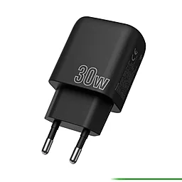 Сетевое зарядное устройство Proove Silicone Power Plus 30w PD/QC USB-C/USB-А ports black (WCSP3011001) - миниатюра 5