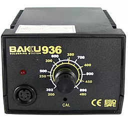 Паяльная станция одноканальная, контактная, портативная Baku BK-936 (Паяльник, керамический, 900М, 35Вт) - миниатюра 3