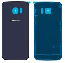 Задняя крышка корпуса Samsung Galaxy S6 Edge G925F Original Black Sapphire