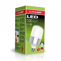 Світлодіодна лампа (LED) EUROLAMP 100W E40 6500K сверхмощная (LED-HP-100406) - мініатюра 2