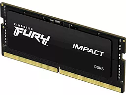 Оперативна пам'ять для ноутбука Kingston Fury 16 GB DDR5 6000 MHz Impact Black (KF560S38IB-16)