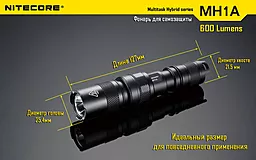 Ліхтарик Nitecore MH1A (6-1018) - мініатюра 13