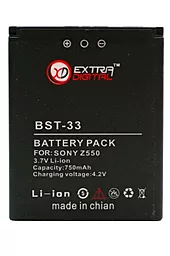Акумулятор Sony Ericsson BST-33 / BMS6349 (750 mAh) ExtraDigital