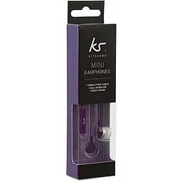 Наушники KS Entry Mini In-Ear Purple - миниатюра 4
