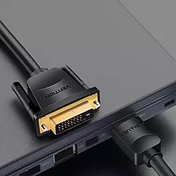 Видеокабель Vention HDMI - DVI-D(24+1) 1080p 60hz 2m black (ABFBH) - миниатюра 7