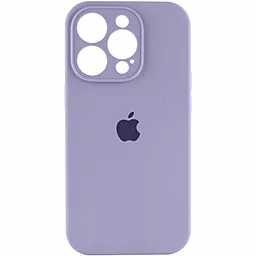 Чехол Silicone Case Full Camera для Apple iPhone 15 Pro Max Lavender Grey