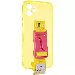 Чехол Gelius Sport Case Apple iPhone 12  Yellow - миниатюра 2