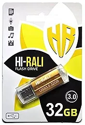 Флешка Hi-Rali Corsair Series 32GB USB 3.0 (HI-32GB3CORGD) Gold
