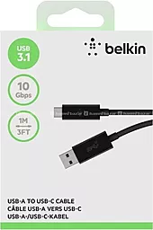 Кабель USB PD/HD Belkin USB 3.1 10gbps 18w 3a USB Type-C cable black (F2CU029bt1M-BLK) - миниатюра 4