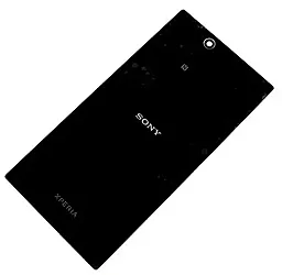 Задняя крышка корпуса Sony Xperia Z Ultra C6802 XL39h / Sony Xperia Z Ultra C6806 / Sony Xperia Z Ultra C6833 со стеклом камеры Original Black