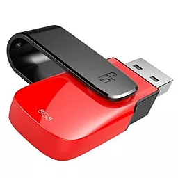 Флешка Silicon Power 8Gb Ultima U31 Red USB 2.0 (SP008GBUF2U31V1R) - мініатюра 3