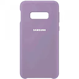 Чехол Epik Silicone Case Full для Samsung Galaxy S10E Lilac