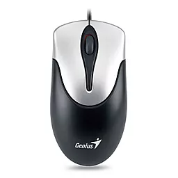 Комп'ютерна мишка Genius NS-100 USB (31010232100) Black/Silver - мініатюра 2