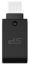 Флешка Silicon Power Mobile X21 16GB OTG (SP016GBUF2X21V1K) Black - мініатюра 3