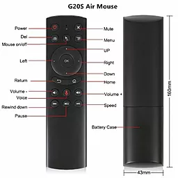 Пульт универсальный Air Mouse G20S - миниатюра 4