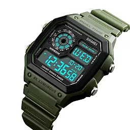 Часы наручные SKMEI 1299AG Army Green - миниатюра 3