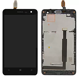 Дисплей Nokia Lumia 625 RM-941 + Touchscreen with frame Black