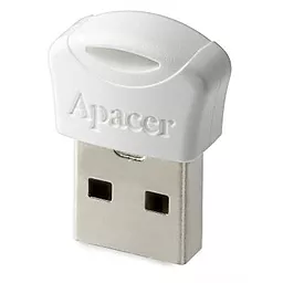 Флешка Apacer 32GB AH116 USB 2.0 (AP32GAH116W-1) White - мініатюра 2