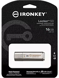 Флешка Kingston 16 GB IronKey Locker+ 50 (IKLP50/16GB) - миниатюра 5