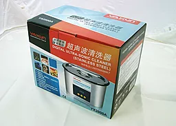 Ультразвукова ванна Ya Xun YX2000A (0.5Л, 2 режими, 35Вт/50Вт, 40кГц, таймер) - мініатюра 4