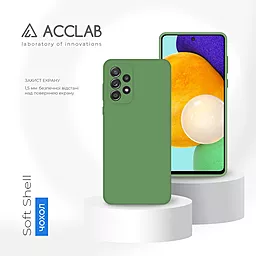 Чехол ACCLAB SoftShell для Samsung Galaxy A72 Green - миниатюра 4
