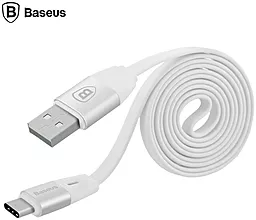 USB Кабель Baseus Si Chi times flash series Type-C cable White - мініатюра 2