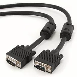 Відеокабель Cablexpert VGA 3m чорний (CC-PPVGA-10-B)