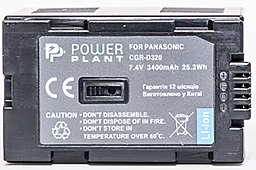 Акумулятор для відеокамери Panasonic D320, D28S (3400 mAh) DV00DV1094 PowerPlant - мініатюра 2