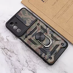 Чехол Epik Camshield Serge Ring Camo для Samsung Galaxy M23 5G / M13 4G Army Brown - миниатюра 5