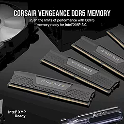 Оперативная память Corsair 48 GB (2x24GB) DDR5 6000 MHz Vengeance (CMK48GX5M2E6000C36) - миниатюра 7