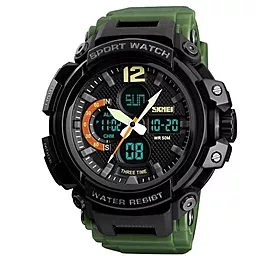 Мужские часы Skmei 1343AG Army Green