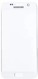 Корпусное стекло дисплея Samsung Galaxy S7 G930F, G930FD White