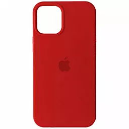 Чехол Silicone Case Full для Apple iPhone 13 Red