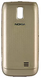Задняя крышка корпуса Nokia 308 Asha Original Gold