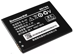 Акумулятор Lenovo A680 IdeaPhone / BL192 (2000 mAh) 12 міс. гарантії - мініатюра 3