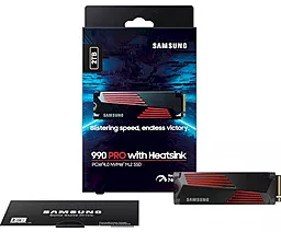 SSD Накопитель Samsung 990 PRO with Heatsink 2 TB (MZ-V9P2T0CW) - миниатюра 11