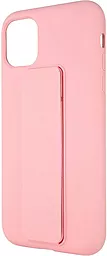 Чехол Epik Silicone Case Hand Holder Apple iPhone 11 Pro Pink - миниатюра 2
