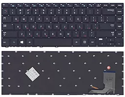Клавиатура для ноутбука Samsung 470R4E без рамки с подсветкой Light черная