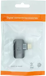 OTG-переходник PowerPlant M-F USB Type-C -> USB-A 3.1 Black (CA914319) - миниатюра 4