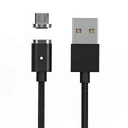 USB Кабель NICHOSI Magnetic Clip-On micro USB Cable Black