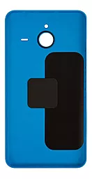 Задняя крышка корпуса Microsoft 640 XL Lumia Dual Sim (RM-1062 / RM-1065) Blue - миниатюра 2
